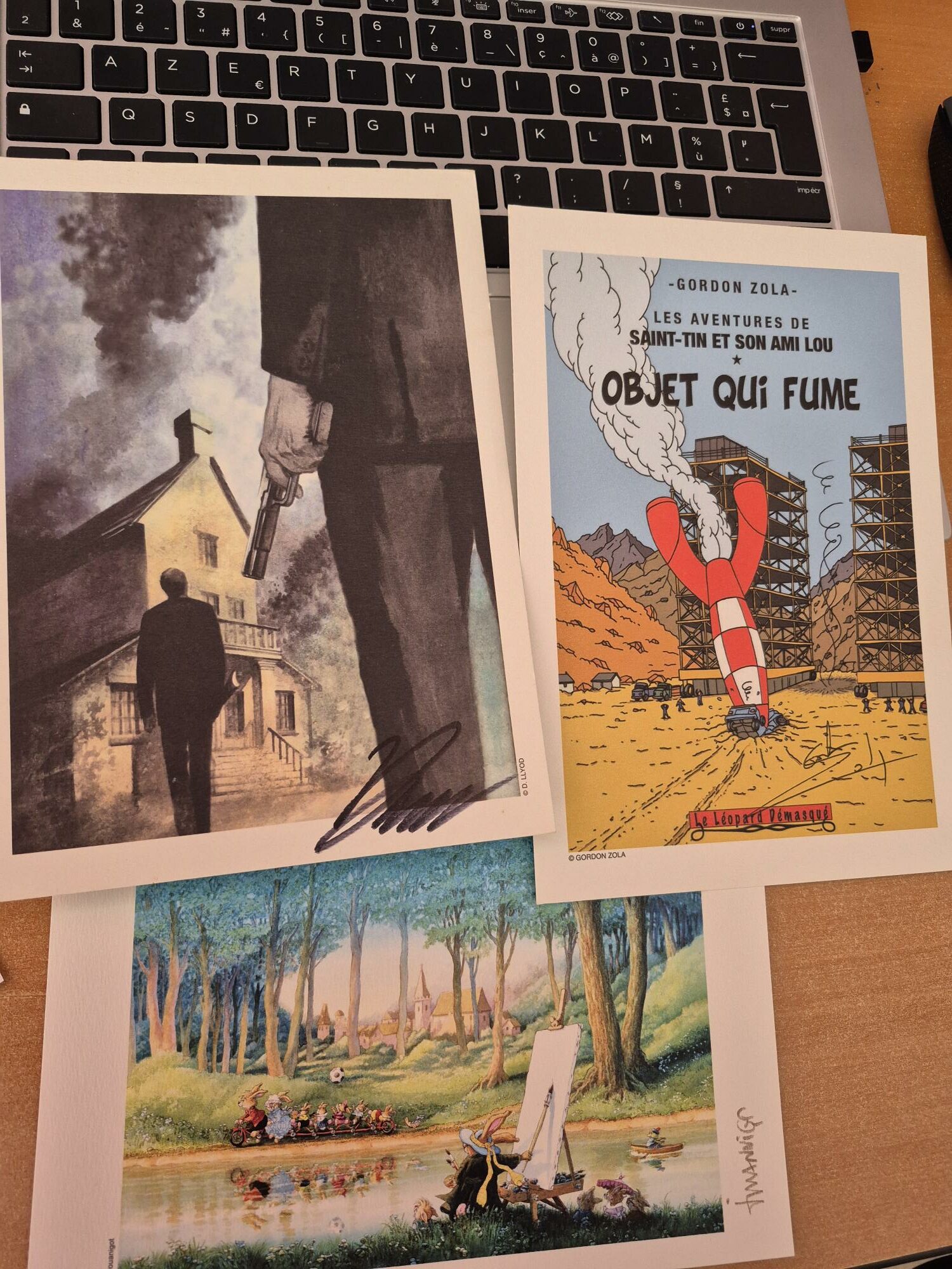 TDB n°1 Yslaire et Lloyd, avec 3 ex-libris signés – Image 3