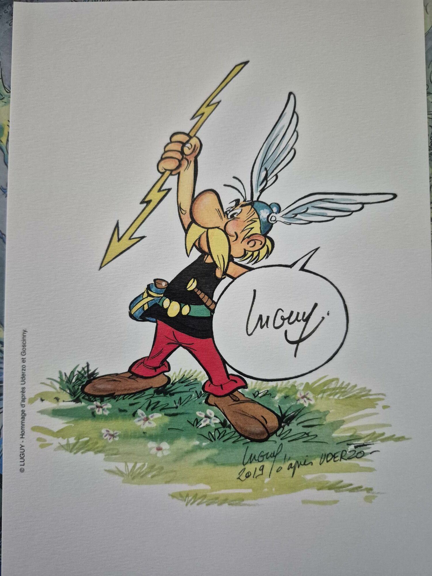 Bulles de crayons, TL dédicacé par Philippe Luguy avec ex-libris – Image 3