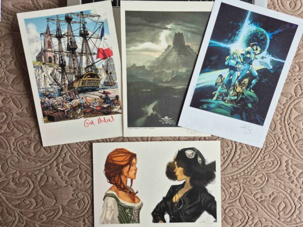 TDB 24 spécial Lauffray et Michel avec 4 ex-libris signés – Image 3