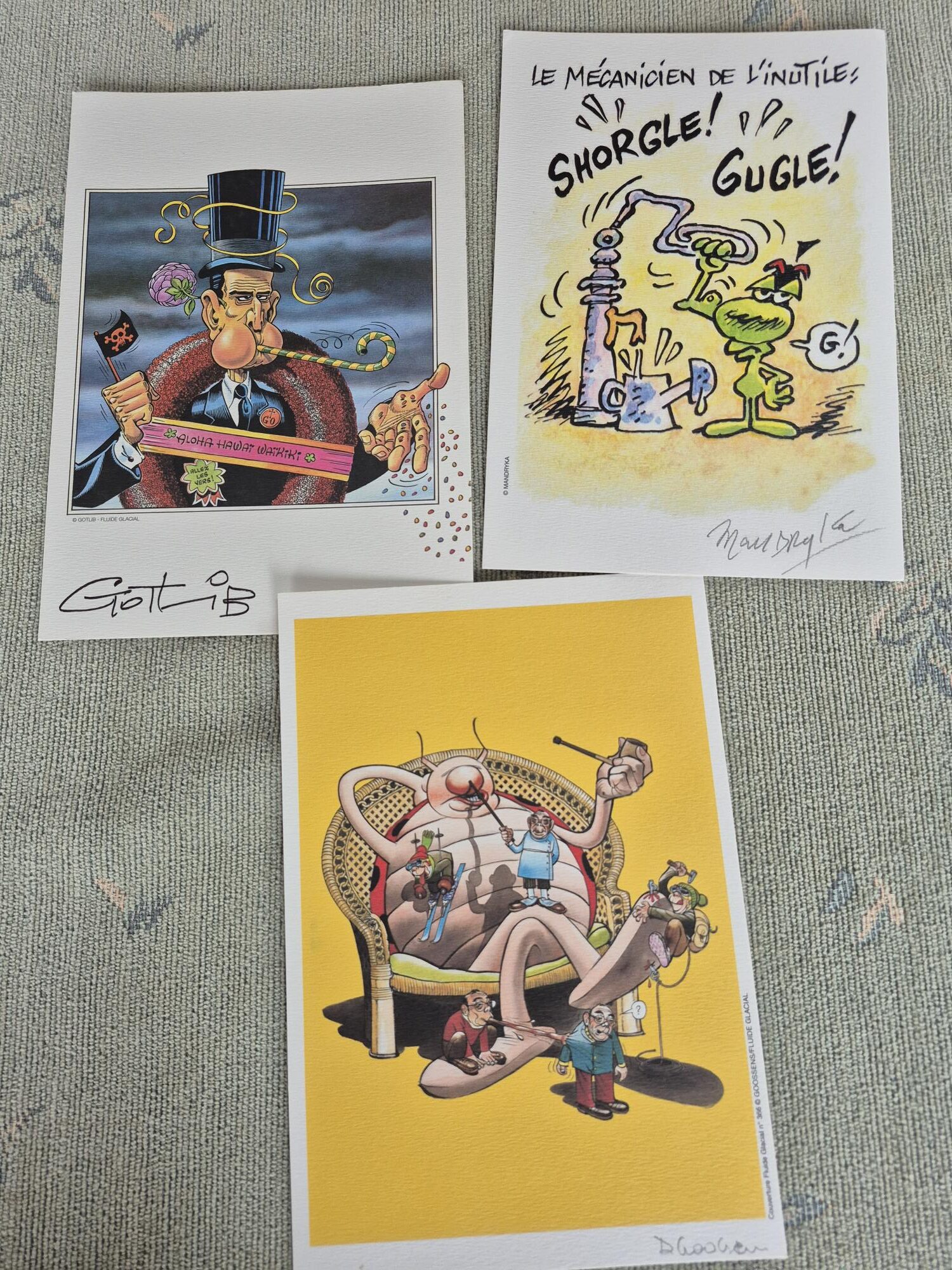 TDB 20 spécial Goossens et Mandryka avec 3 ex-libris signés – Image 3