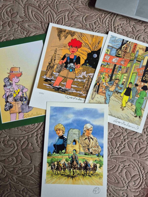 TDB 26 spécial Aymond et Wasterlain avec 4 ex-libris signés – Image 3