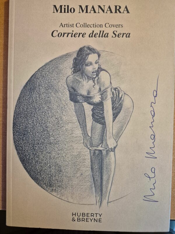 Manara, artist collection covers Corriere della sera TL signé