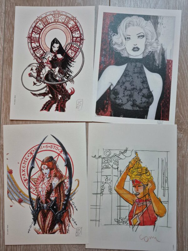 OAMB 14 spécial Ledroit et Cosey avec 4 ex-libris signés – Image 3