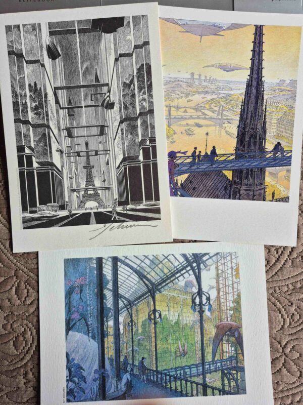TDB 7 spécial Schuiten et Loisel avec 4 ex-libris – Image 4