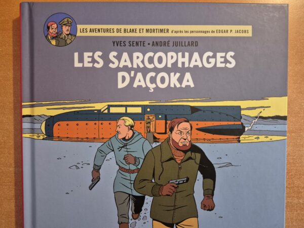 Les sarcophages d'Açoka avec ex-libris signé Juillard