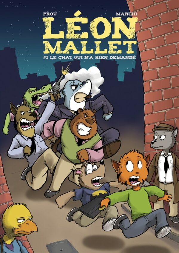 Léon Mallet, tome 1, dédicacé par Prou