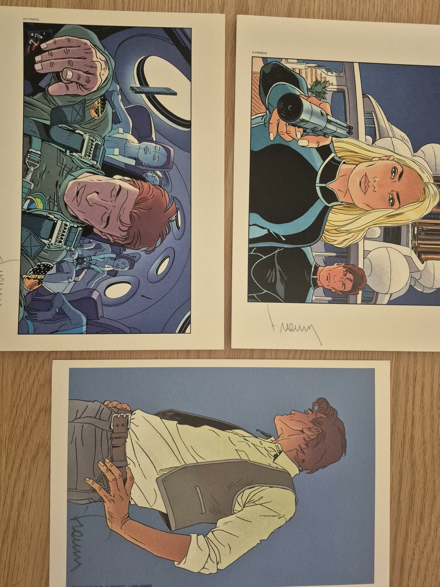 OAMB 29 Bihel et Francq signé par Bihel et 3 ex-libris signés – Image 3
