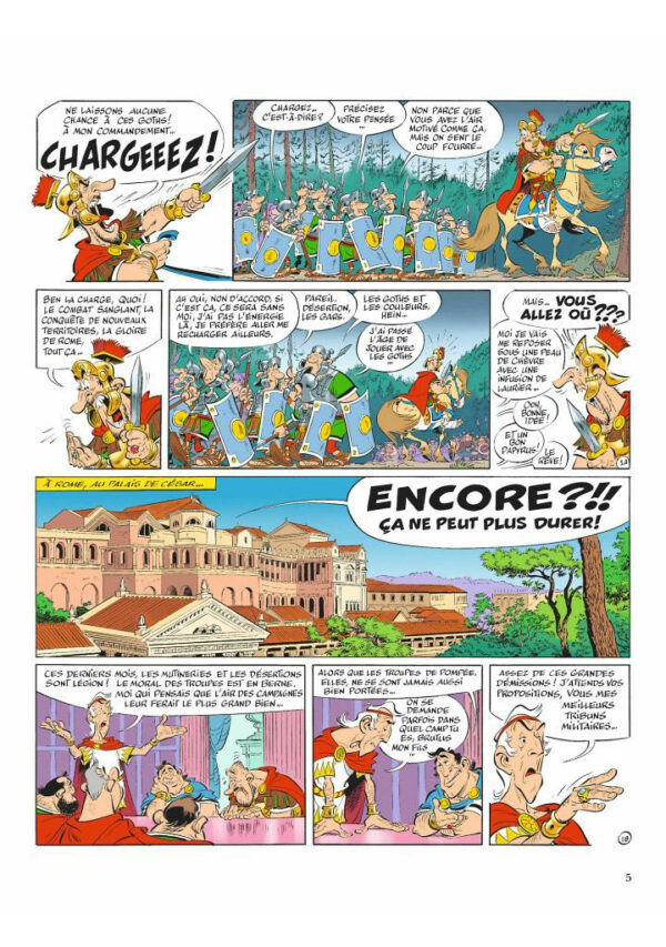 Astérix, l'iris blanc, luxe grand format avec 2 ex-libris – Image 4