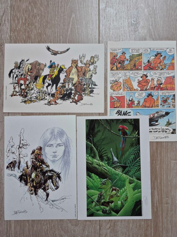 OAMB 12 spécial DERIB et Masbou avec 4 ex-libris signés – Image 2