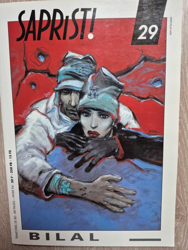 Sapristi 29 spécial Bilal avec 1 ex-libris signé Bilal