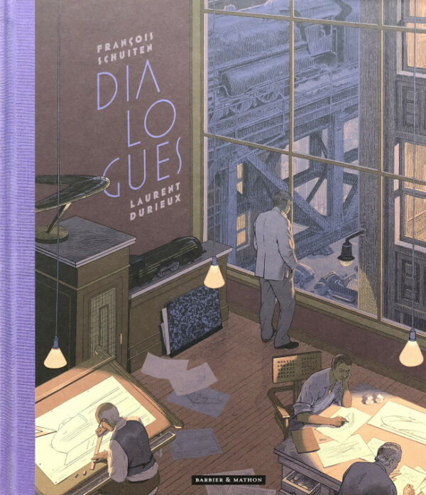 Dialogues Schuiten Durieux TL numéroté signé avec 2 ex-libris