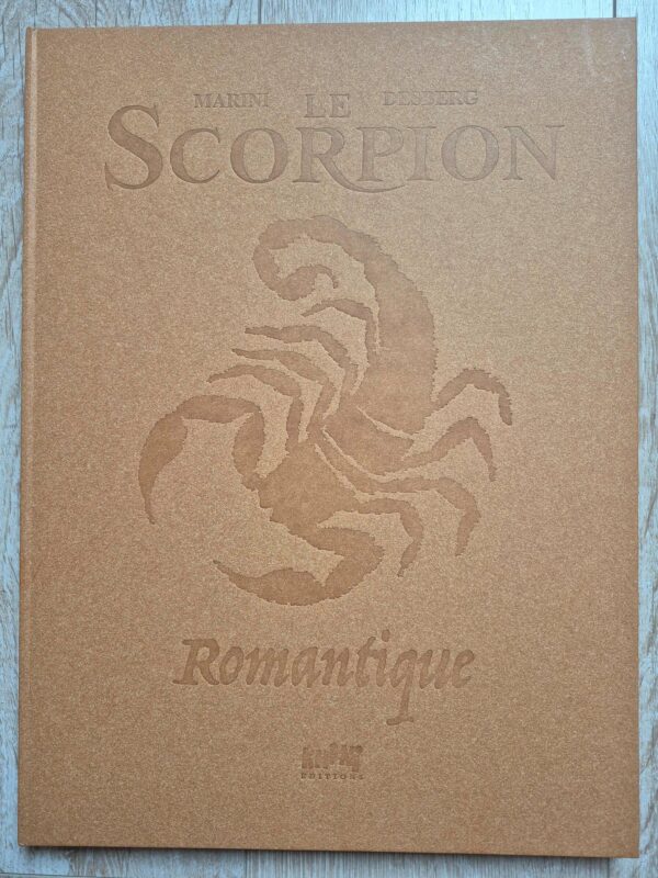 Portfolio Le Scorpion Romantique numéroté signé dédicacé Marini