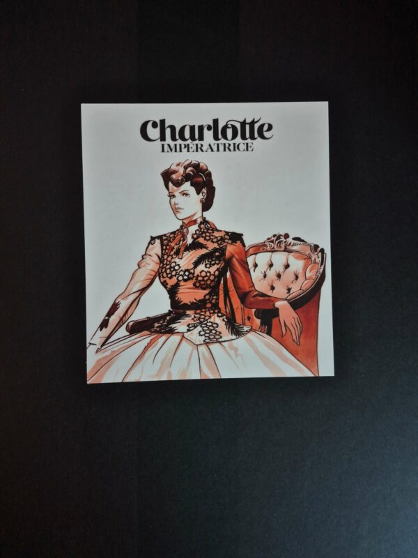 Charlotte Impératrice, porfolio sérigraphies signé Bonhomme