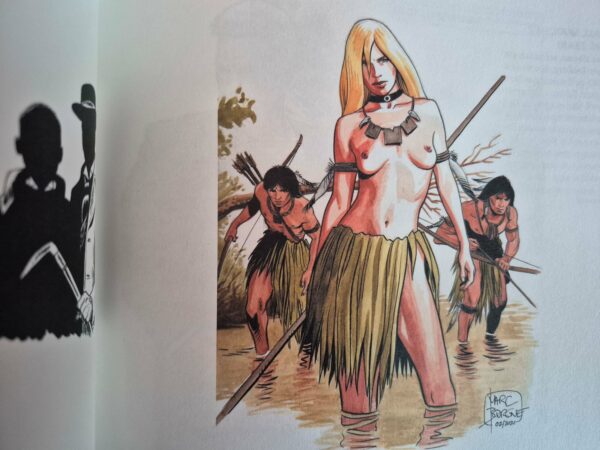 Sous le crayon de Marc Bourgne, TL numéroté et signé Bourgne – Image 4