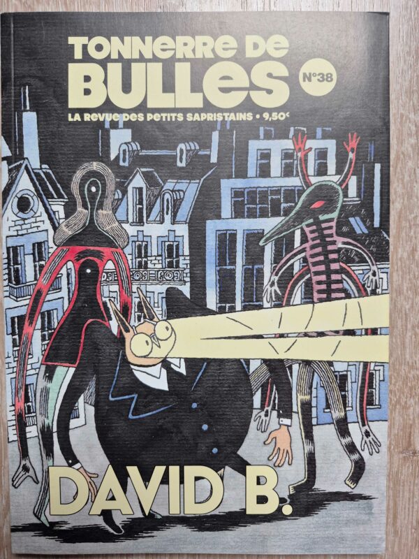 TDB 38 spécial Tronchet et David B. avec 4 ex-libris signés – Image 2