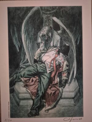 Ex-libris Blacksad numéroté et signé Guarnido 50 ex