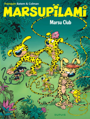 Marsupilami 34, Marsu Club, PE dédicacé par Batem en 2025
