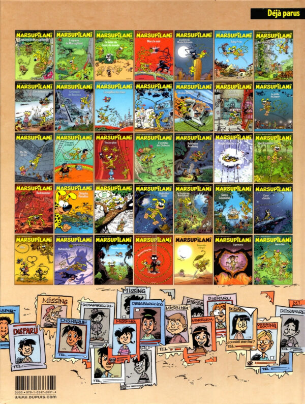 Marsupilami 34, Marsu Club, PE dédicacé par Batem en 2025 – Image 4