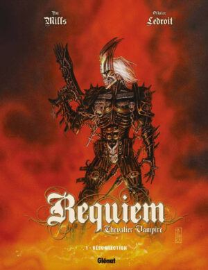 Requiem, chevalier vampire, TL GF avec 2 ex-libris signés Ledroit