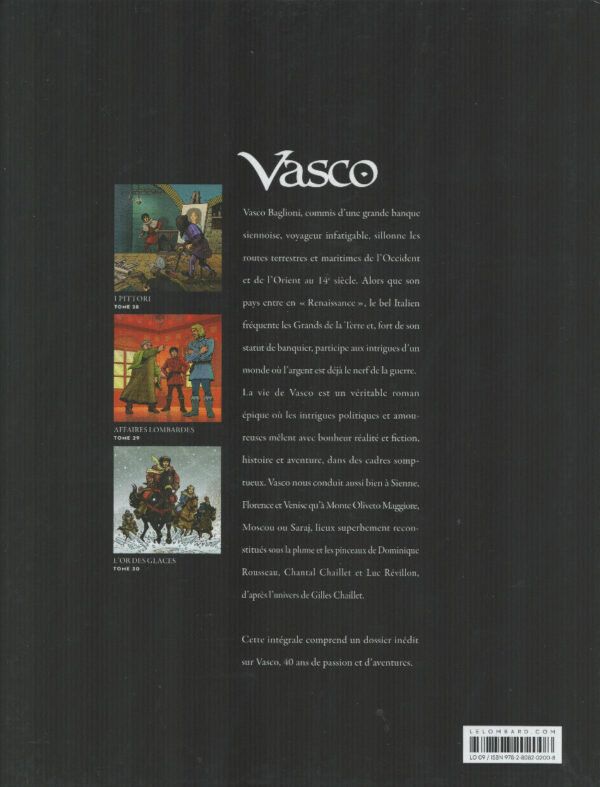 Vasco, Intégrale livre 10 dédicacé par Révillon – Image 3
