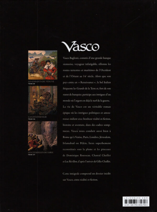 Vasco, Intégrale livre 9 dédicacé par Révillon + ex-libris signé – Image 3