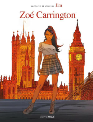 Zoé Carrington T1 PE avec ex-libris signé JIM + dossier presse