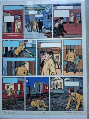 Bleu original Affaire Francis Blake signé Benoît et DeMille