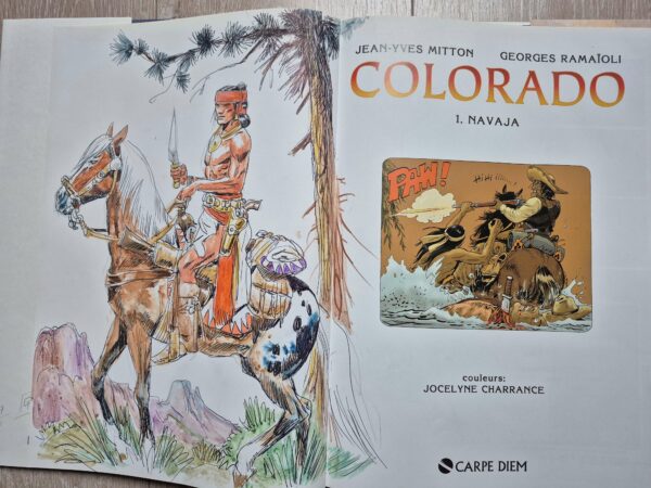 Lot Colorado tomes 1 à 5 dédicacés par Ramaïoli – Image 6
