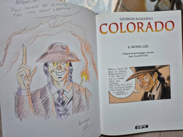 Lot Colorado tomes 1 à 5 dédicacés par Ramaïoli – Image 4