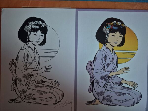 Yoko Tsuno le secret de khany, TL avec ex-libris signé Leloup – Image 2