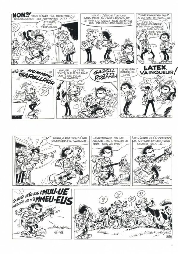 Gaston l'intégrale VO 1963-1964 TL numéroté – Image 2