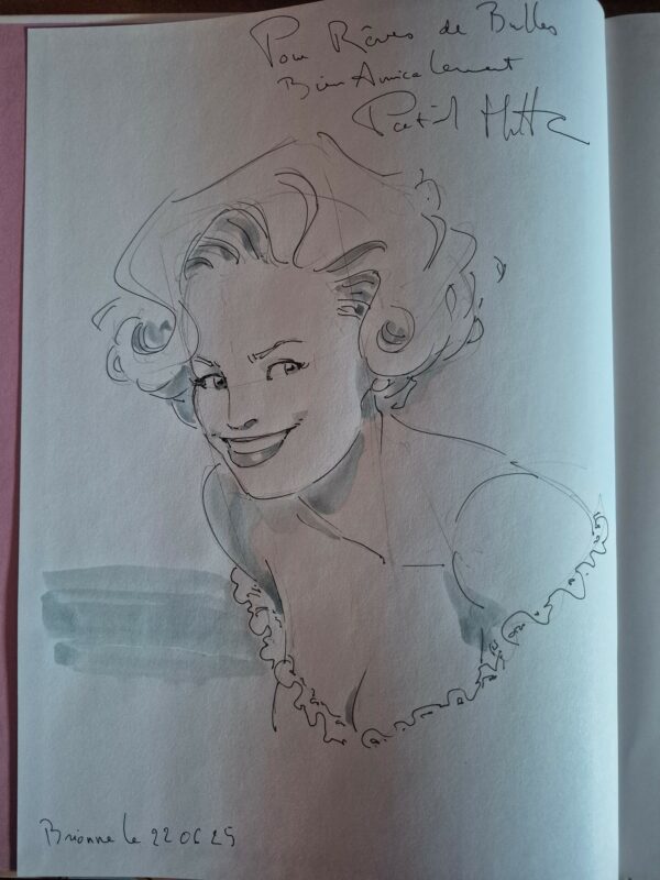 Pin-up La French Touch vol 2 dédicacé par Hitte – Image 2