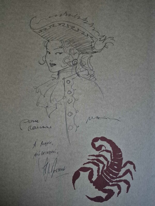 Le scorpion IV TL numéroté signé et dédicacé Marini et Desberg – Image 4