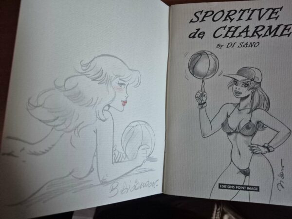 Sportive de charme, numéroté signé et dédicacé Di Sano – Image 3