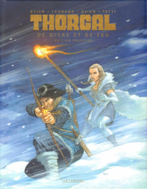 Thorgal, de givre et de feu, TL avec ex-libris signé Rosinski