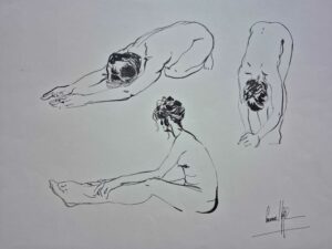 Dessin esquisses originales de Lepage