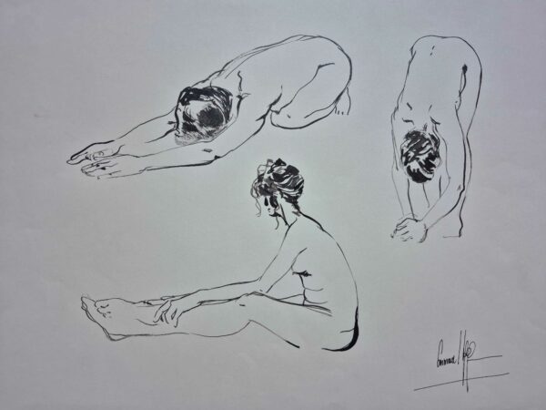 Dessin esquisses originales de Lepage