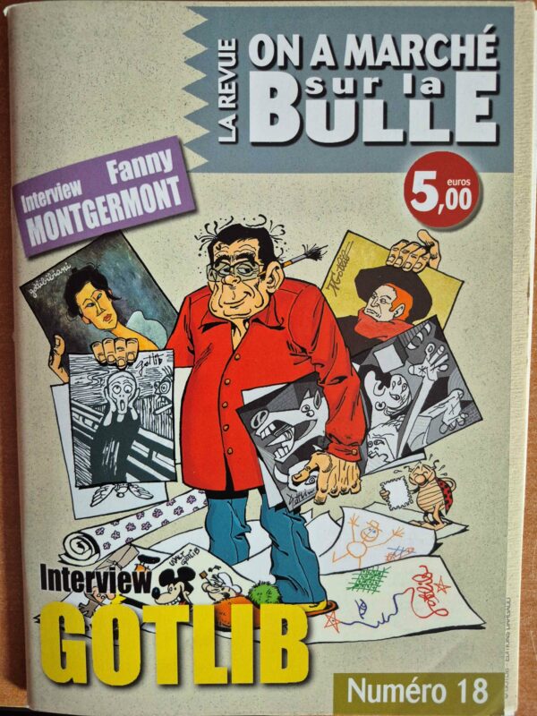 OAMB 18 Gotlib et Alice avec 3 ex-libris signés