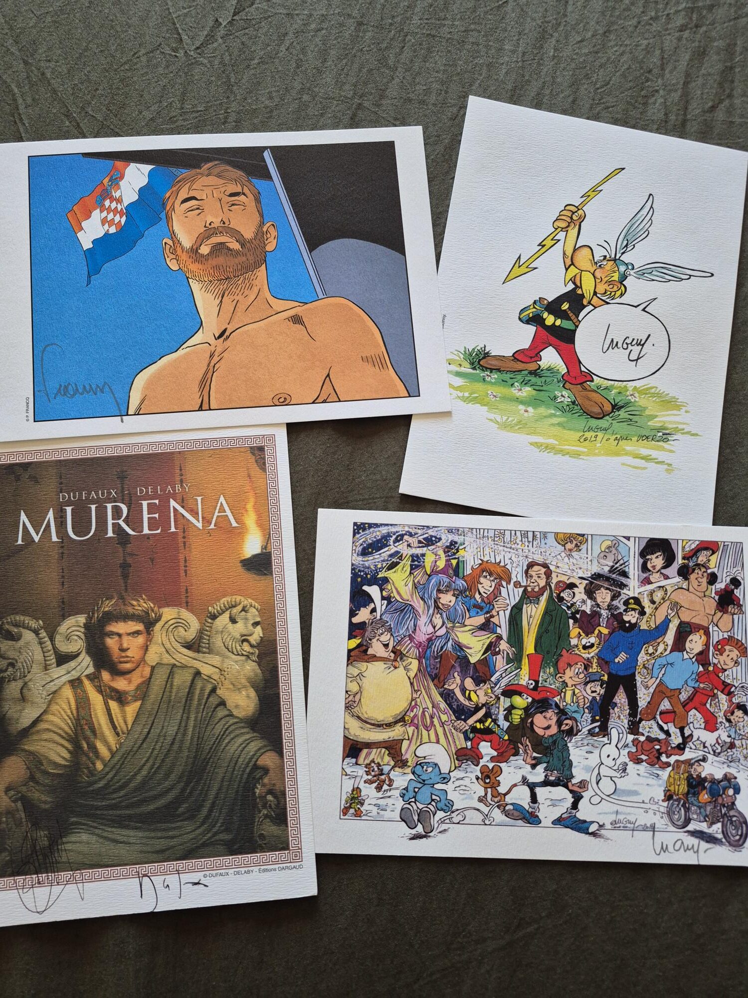 OAMB 5 Delaby, Bresson avec 4 ex-libris signés – Image 3