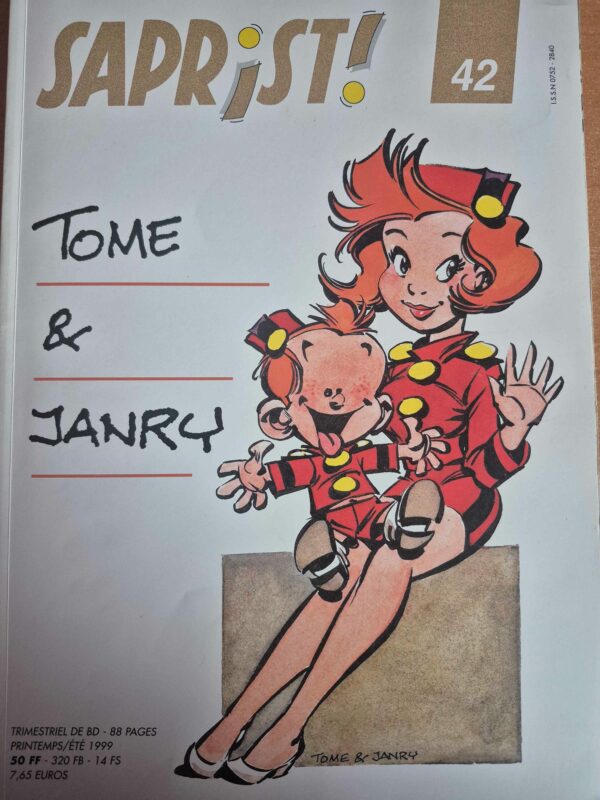 Sapristi 42 spécial Tome & Janry avec ex-libris signé