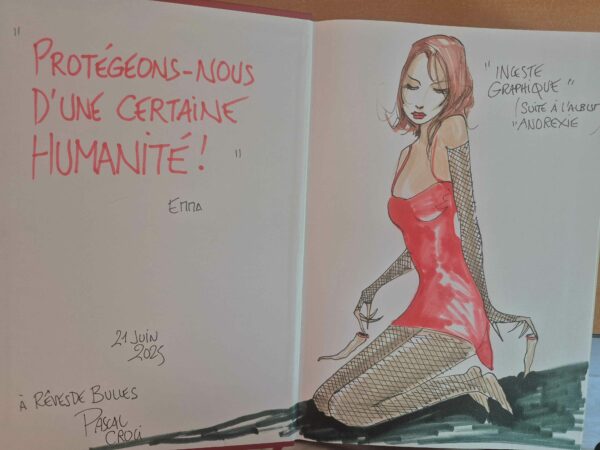 Anorexie, dédicacé par Pascal Croci – Image 2