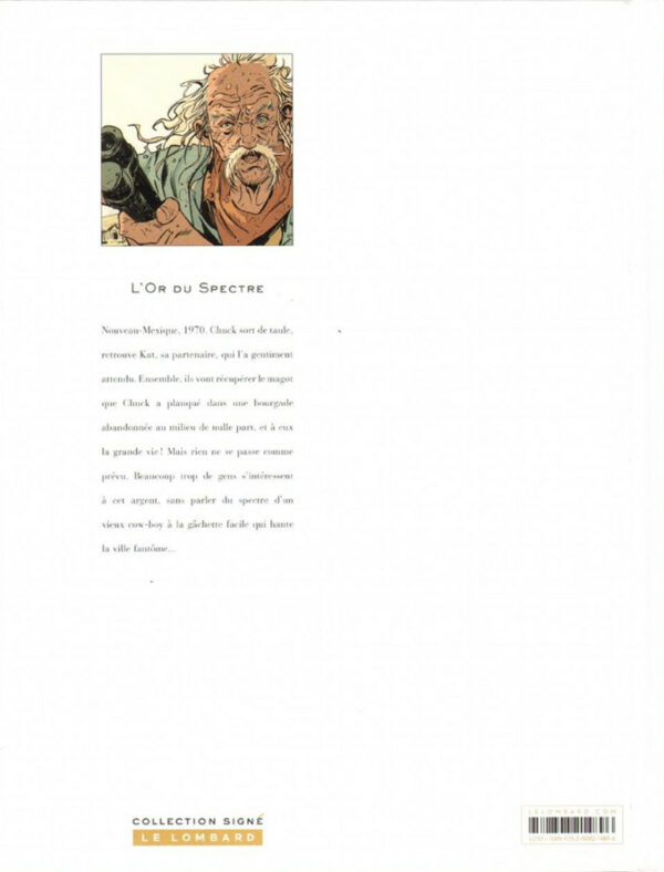 L'or du spectre avec ex-libris et dossier presse signés Xavier – Image 4