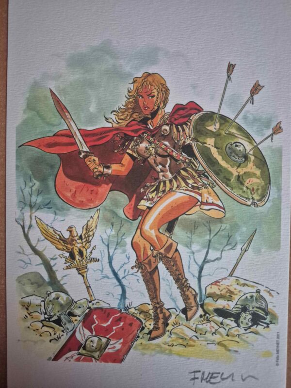 Sketchbook spécial Meynet avec ex-libris signé – Image 2