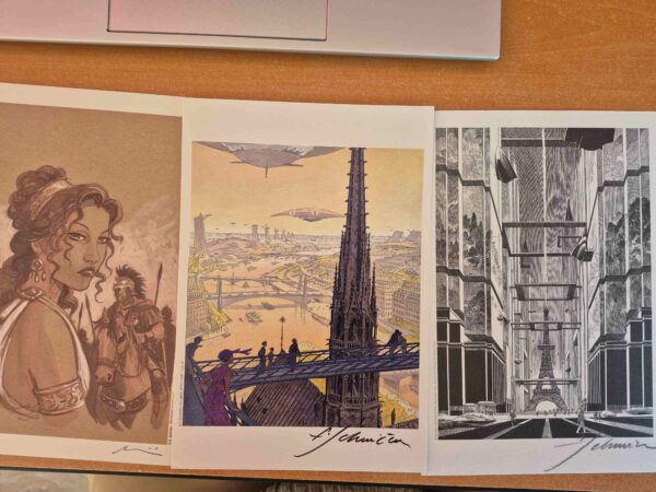 OAMB 27 spécial Schuiten et Marini avec 3 ex-libris signés – Image 2