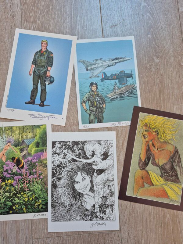 OAMB 7 spécial Servais et Bergese avec 5 ex-libris signés – Image 2