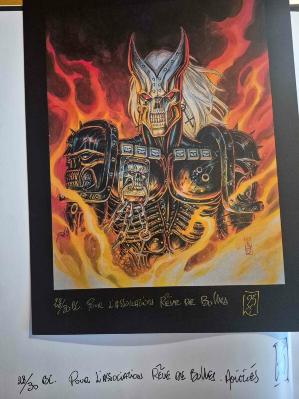 Requiem tome 1 Résurrection TL 30 ex dédicacé Ledroit – Image 2