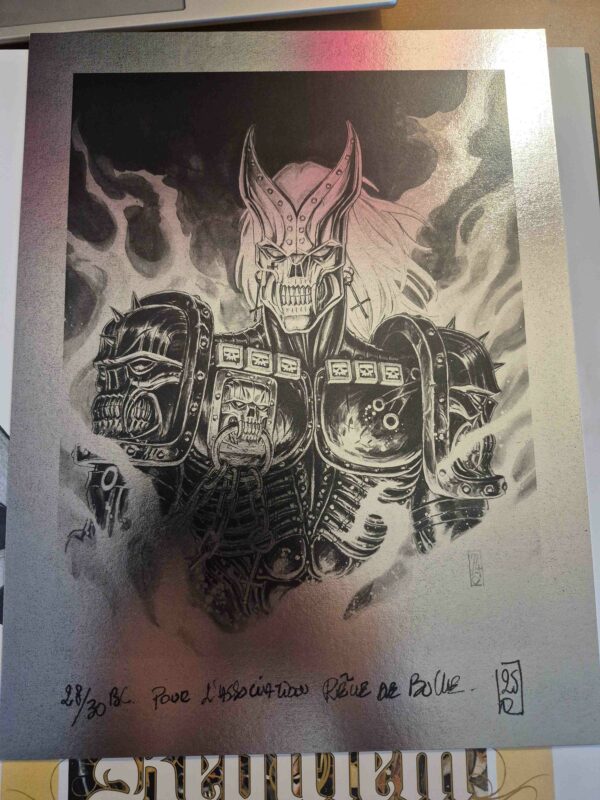 Requiem tome 1 Résurrection TL 30 ex dédicacé Ledroit – Image 3