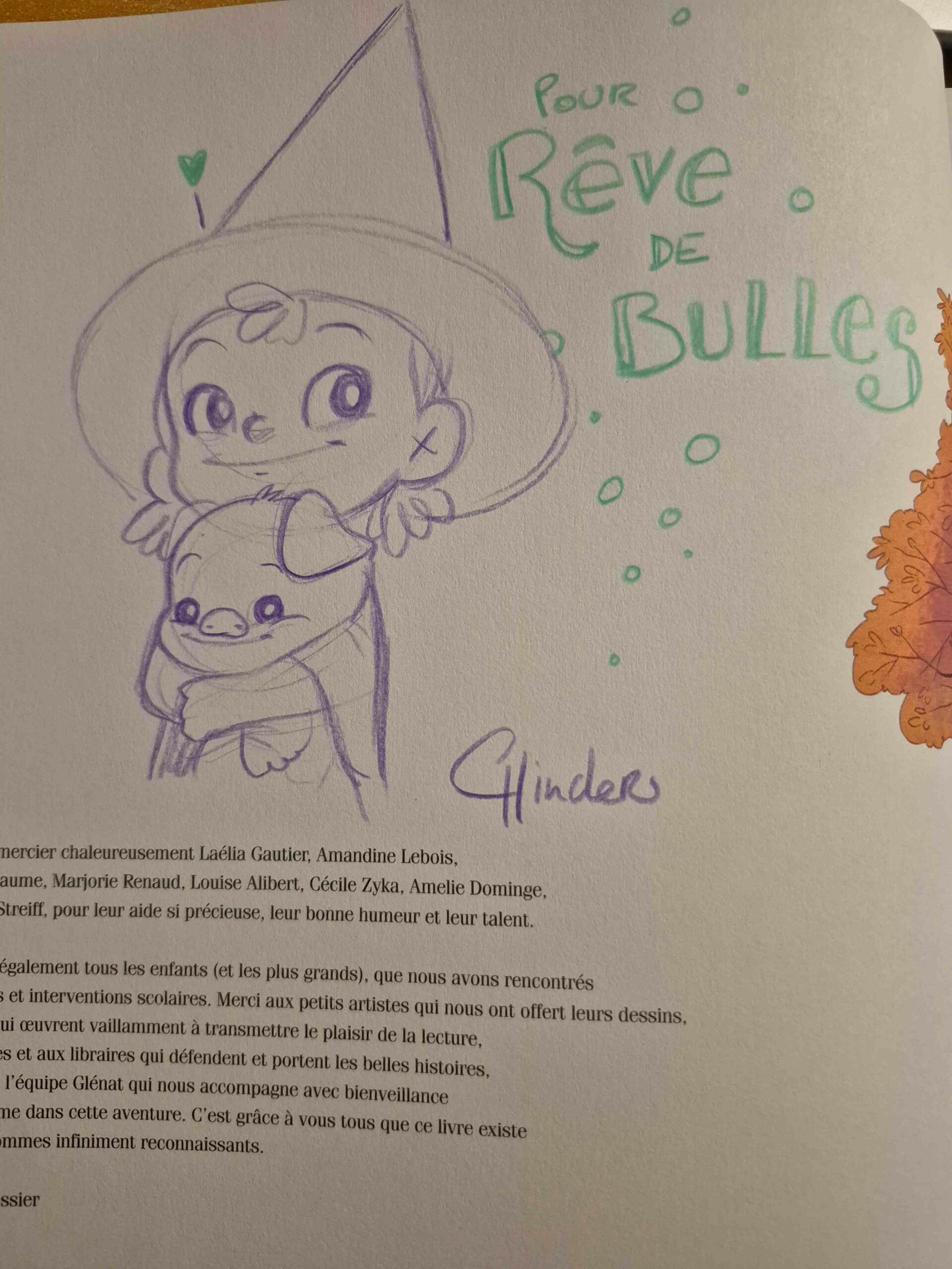 Brume tome 3, dédicacé par Hinder avec 2 ex-libris signés – Image 2