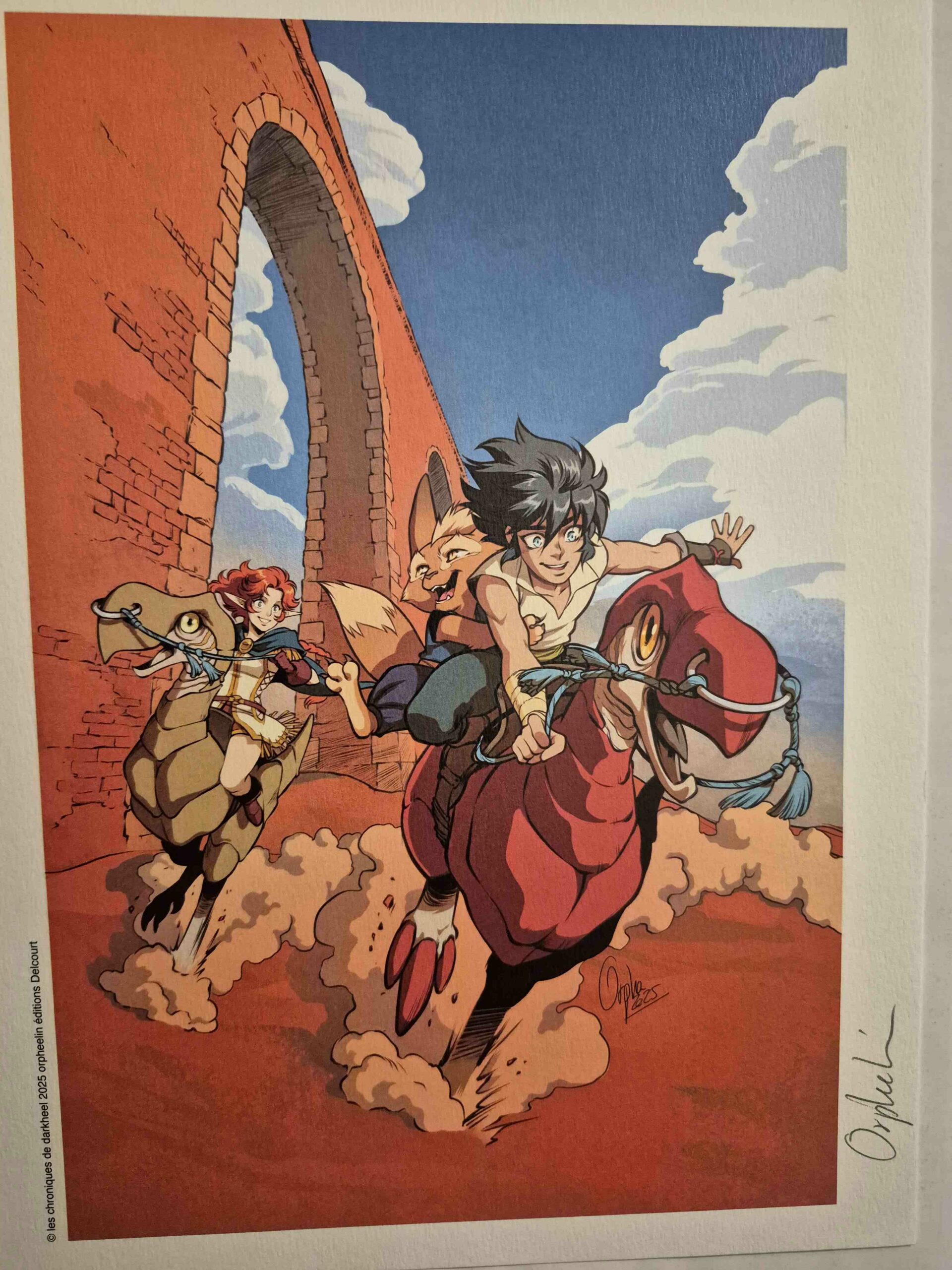 Les légendaires tome 5, Alliances, dédicacé par Lowenael – Image 3