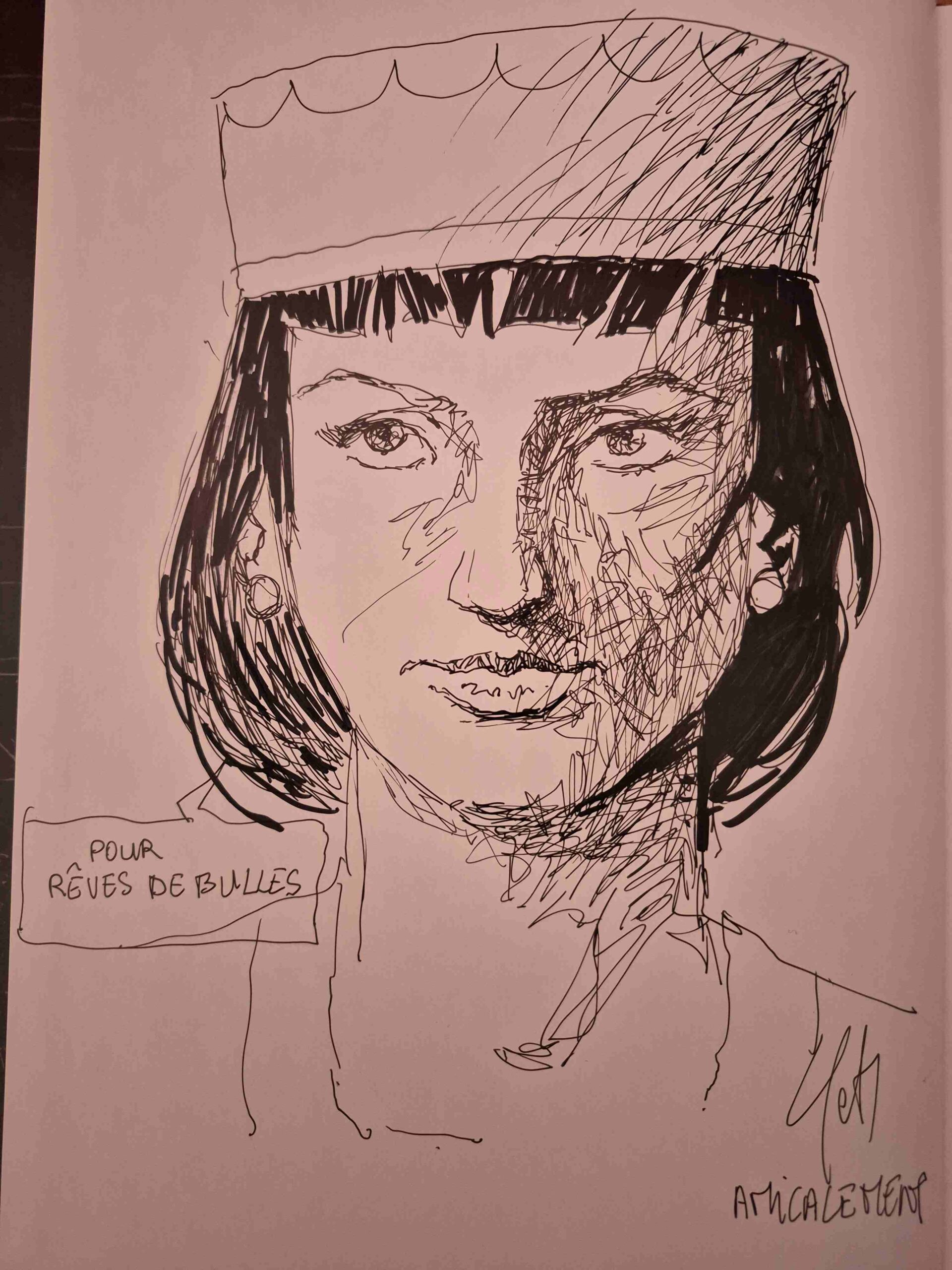 Bibliomanie d'après Flaubert, dédicacé par Clech – Image 2